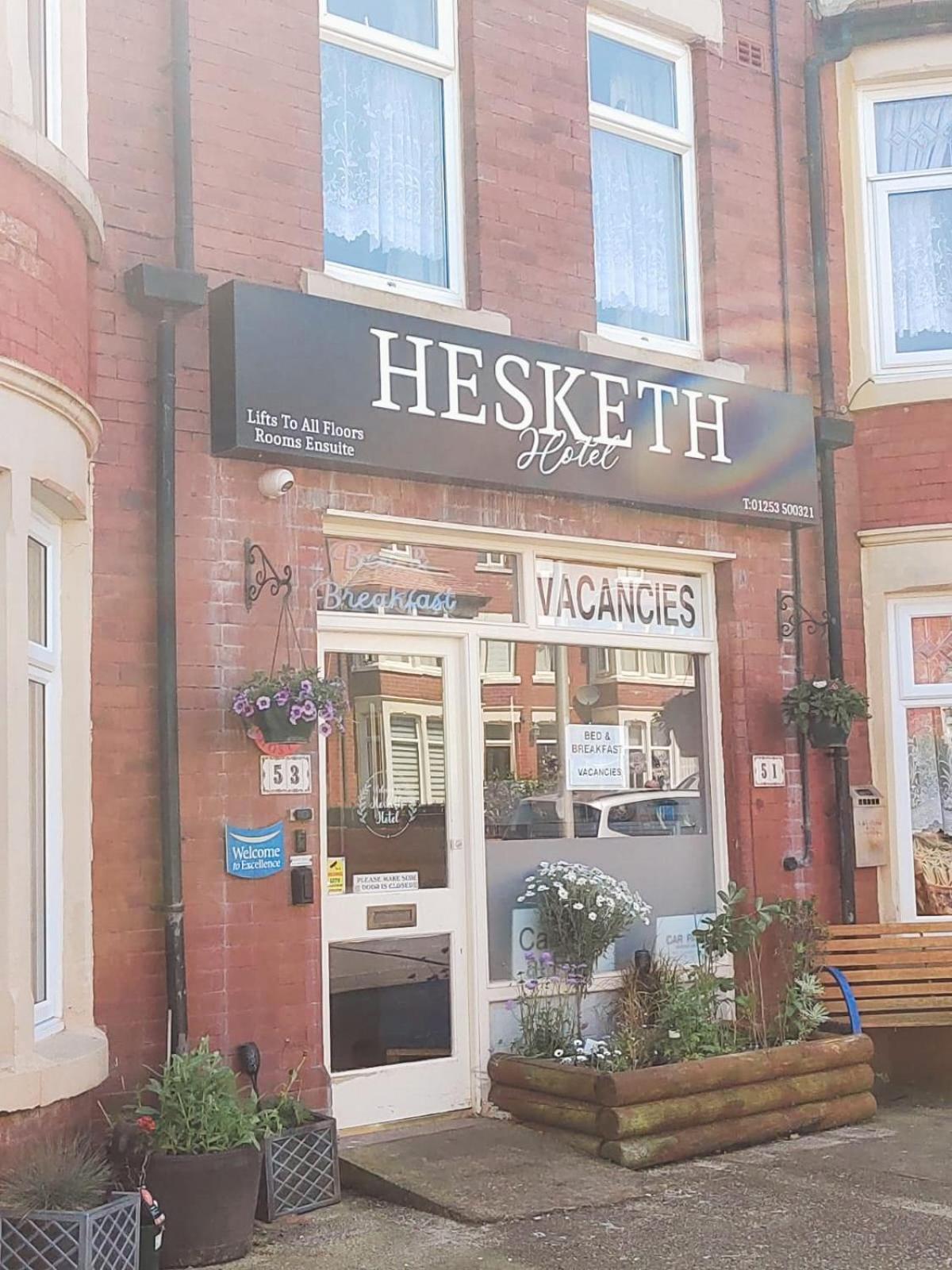 Hesketh Hotel Blackpool Eksteriør bilde